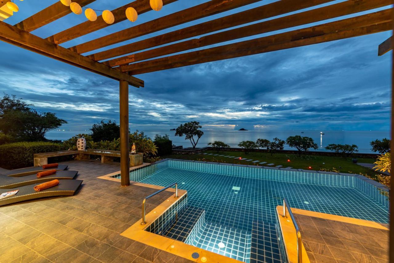 Beachfront Modern 4 Bedroom Pool Villa - Rv HHQ Exterior foto
