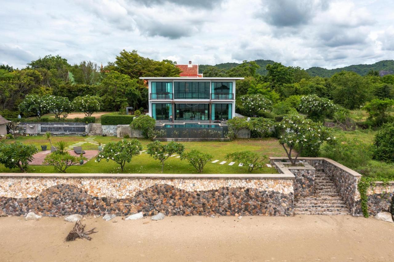 Beachfront Modern 4 Bedroom Pool Villa - Rv HHQ Exterior foto